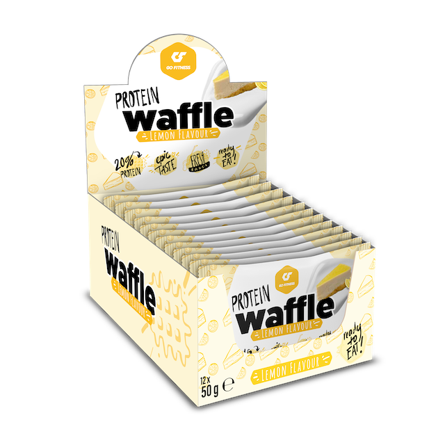 12 pack Protein Waffle Lemon